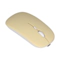 Miniatyrbillede 7 af 8: Trådløs Mus Genopladelig DualMode 2.4G Ergonomisk Lydløs Optisk Computer Tilbehør (Gul)