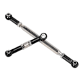 Miniatyrbilde 3 av 8: Metall Oppgradert Servo Link Stang Styrestang Trekkstang for MN D90 MN91 MN96 MN99S RC Bil Deler Svart