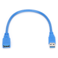 Pikkukuva 1 / 8: Datalinjan uros-naaras USB 3.0 -jatkokaapeli kiintolevykotelon tulostinlaitteiden liitäntään 1,5 M