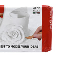 Miniatyrbilde 8 av 8: Air Hardening Modeling Clay White Artistic Air Dry Clay for Sculpting Coating for voksne barn