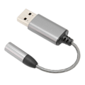 Pikkukuva 3 / 8: USB-sovitin 2 in 1 Laaja yhteensopivuus Älykäs siru Kompakti Kestävä Helppokäyttöinen USB - Aux-kaapeli kotiin ja toimistoon
