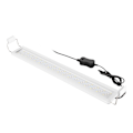 Miniatyrbillede 2 af 8: LED Akvarielys 3 Farveskiftende Vandtæt Varmeafledning Ultratynd Fiskekumlys med Udtrækkelige Beslag EU Stik 220V
