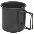 Miniatyrbild 7 av 8: Utomhuscamping drickskopp med vikbart handtag Kaffemugg i aluminiumlegering Svart
