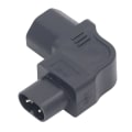 Miniatyrbillede 8 af 8: 4 stk IEC320 C8 til IEC320 C13 strømadapter retvinklet IEC320 C8 til C13 90 graders strømadapter 250V 2500W