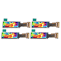 Miniatyrbillede 6 af 8: 4 stk. 0,96 tommer TFT farveskærm SPI-interface ST7735S-drev IPS-skærmmodul 80x160 svejsemontering