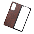 Pikkukuva 5 / 8: Samsung Galaxy Z Fold 2 -älypuhelimen nahkakuori, suojakotelo, iskunkestävä (ruskea)