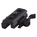Miniatyrbild 1 av 5: Jaktadapter Fit 20mm Picatinny Weaver Rail Shooting Sling Swivels Stud Tool Connection Fixture Adapter