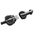 Miniatyrbillede 5 af 8: Flash-drev bærbar tegneserie celloformet tommelfinger-memory stick til informationslagring Datatransmissionsgave (32 GB)