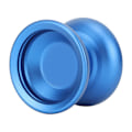 Miniatyrbillede 2 af 8: Børns Yoyo Legetøj Uresponsivt Leje Stærk Balance Stabil Rotation Legering Yoyo Bold med Handske Strenge Blå