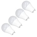 Miniatyrbillede 8 af 8: 4 stk. GU24 pære Høj lysstyrke Energibesparende LED A19 pære til soveværelse Kontor 120V5W Varm hvid 2700K