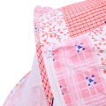 Miniatyrbilde 8 av 8: Baby seng nettpiggfolding pustende glidelås lukking gratis installasjon spedbarn seng mesh netting rosa