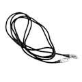 Miniatyrbillede 8 af 8: 100W USB C til USB C-kabel Hurtigopladningskabel USB C-opladerkabel med digitalt display til telefoner Tablets Laptops 2M Sort