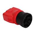 Miniatyrbild 3 av 8: Lastbilsdiagnostik 9-stiftsadapter Standard OBDII-gränssnitt Felkodsläsning för AutoLink ML529HD Förbättrat skanningsverktyg