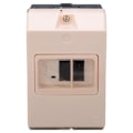 Miniatyrbillede 1 af 8: Vandtæt Circuit Breaker Box Slidsikker håndfladeafvisningsfunktion ABS distributionsbeskyttelsesboks
