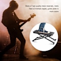 Miniatyrbild 7 av 8: Gitarr Fotstöd Bärbar Klassisk Multi Block Justerbar och Pedal Fottyp Hylla (svart)