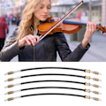 Miniatyrbillede 5 af 8: 5 STK/ pakke nylon violin hale tarm snor til 3/4 4/4 violiner Musikinstrument tilbehør