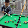 Pikkukuva 5 / 7: Lasten Biljardikiekko Lyhyet Lasten Snooker Pool Cue Stick Biljarditarvikkeet