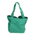 Miniatyrbilde 7 av 8: Yogamatte bæreveske Bærbar oppbevaring Canvas Carryall skulderveske 2 lag med glidelås Grønn