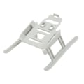 Miniatyrbillede 7 af 8: RC Foldbart Landegear til DJI Mini 3 Hurtigudløsning 17mm Højdeforøgelse Stabilt Leje Drone Landegear Grå