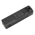 Miniatyrbillede 7 af 8: Bærbar videooptager Multifunktionel 1080P HD Bevægelsesdetektion Infrarød Night Vision One Click Photo Back Clip Kamera