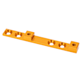 Miniatyrbillede 6 af 8: Cykelflaskeholder Fire Hull Justeringshul Position Justering Fast Ramme Regulator Fire Hull Gylden