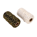 Miniatyrbild 5 av 8: 2 rullar Twine String Safe 0,08in 109yd Bomull Multi färger Bakersgarn för inslagning och dekoration