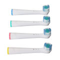 Miniatyrbilde 8 av 8: 4 STK elektrisk tannbørste erstatningshode myke børster for Oral B Braun D10 D16 DB4510 DB4010