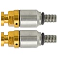Miniatyrbillede 2 af 8: 2 stk. M5x0.8 Aluminium Legering Gaffel Luftudlufter Trykaflastningsventil Udskiftning til CRF150R CR125R CR250R CRF250R Gul