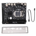 Miniatyrbillede 1 af 8: H61M Bundkort 1155pin DDR3 Hukommelse Quad Core Processor Dual Channel HD Interface Desktop Computer Hovedkort