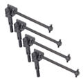 Miniatyrbilde 5 av 8: 4 stk Stål CVD drivaksel girkasse for HSP 94123/94108/94102 1/10 RC CarBlack