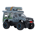 Pikkukuva 3 / 8: Maastoauto Malli 1/24 Mittakaavassa Seos Eläväinen Kestävä Lasten Autolelu Lahjaksi Sininen Harmaa