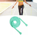 Miniatyrbild 3 av 8: Justerbart hopprep för träning Fitness Hopprep för män Kvinnor Barn Snabbhopprep för träning Grön