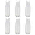 Miniatyrbillede 4 af 8: G9 pære dæmpbar øjenbeskyttelse 32 LED 7W små lyspærer til lysekrone loftslampe 6 stk varmt lys 220V
