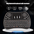Miniatyrbild 7 av 8: 2,4G trådlöst tangentbord Minitangentbord Pekplatta för IOS Android PC