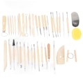 Miniatyrbillede 7 af 8: 41 stk. Polymer Clay Sculpting Tools Multifunktion Clay Sculpting Tools til begyndere eksperter børn