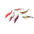 Miniatyrbilde 6 av 8: Myk Kunstig Rekebait med Skarp Krok 9cm 6 Farger Lysende Rekebait for Nattfiske