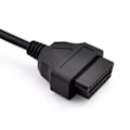 Pikkukuva 4 / 5: 1,5 metrin OBD-II OBD2 16-nastainen uros-naaras jatkokaapeli