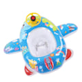 Miniatyrbild 7 av 8: Uppblåsbart poolflottörhornljud flygplansformat förhindrar läckage PVC simflottör