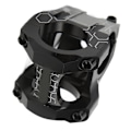 Miniatyrbillede 4 af 8: MEROCA Mountainbike Kort Styr Frempind Aluminium Legering CNC Hul Cykel Styr Frempind Sort