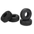 Miniatyrbild 8 av 8: 4st 120 mm 2,2 tum gummimodell bil Universal Anti-Slip däckskinn för SCX10 TRX4 RC bil