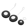 Miniatyrbillede 5 af 8: Landing Gear med Hjul til Wltoys XK A500 RC Flyvemaskine Fastvinge Flyvemaskine Reservedele Tilbehør Sort