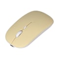 Miniatyrbillede 5 af 8: Trådløs Mus Genopladelig DualMode 2.4G Ergonomisk Lydløs Optisk Computer Tilbehør (Gul)