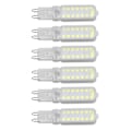 Pikkukuva 3 / 8: 6 kpl G9 LED-lamppua 7W himmennettävä 360° valaistus Vaihtolamppu Seinäpöytäkaapin lamppu Valkoinen valo 110-140V
