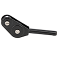 Miniatyrbillede 1 af 8: Dobbelt Roller Fiskestang Guide Tip Remskive Ring Rod Guide Tips Fiskebåd Trolling Tool5.0mm