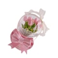 Miniatyrbillede 3 af 8: DIY Håndlavet Tulip Night Light Romantisk Soveværelse Sengen Sovelampe Ambient Lampe Bord Natlampe Pink