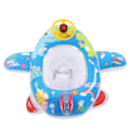 Miniatyrbild 1 av 8: Uppblåsbart poolflottörhornljud flygplansformat förhindrar läckage PVC simflottör