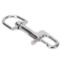 Miniatyrbilde 1 av 8: Dykking i rustfritt stål Enkeltende snapklemmer Enkeltøye bolt snapkroker Spenne100 mm/3,9 tommer