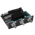 Miniatyrbillede 6 af 8: Forstærkerkort 2.1 lydkanal 2x50W og 100W diskantbas Blueoth5.1 APP-kontrol HiFi-forstærkermodul til Android