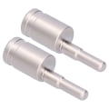 Miniatyrbillede 7 af 8: 2 stk. 4GA Wire Reducer Terminal Connector Ren Kobber Nikkelbelagt til Bil Audio Forstærker