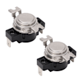 Miniatyrbilde 6 av 8: 2 stk termostatbryter følsom automatisk KSD302R dobbel metallplate temperaturkontrollbryter 250V 25A 150℃